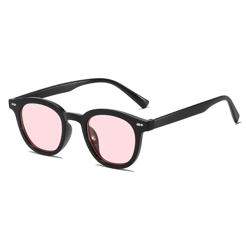 Lunettes de soleil carrées vintage unisexes – Style créateur mode 2026
