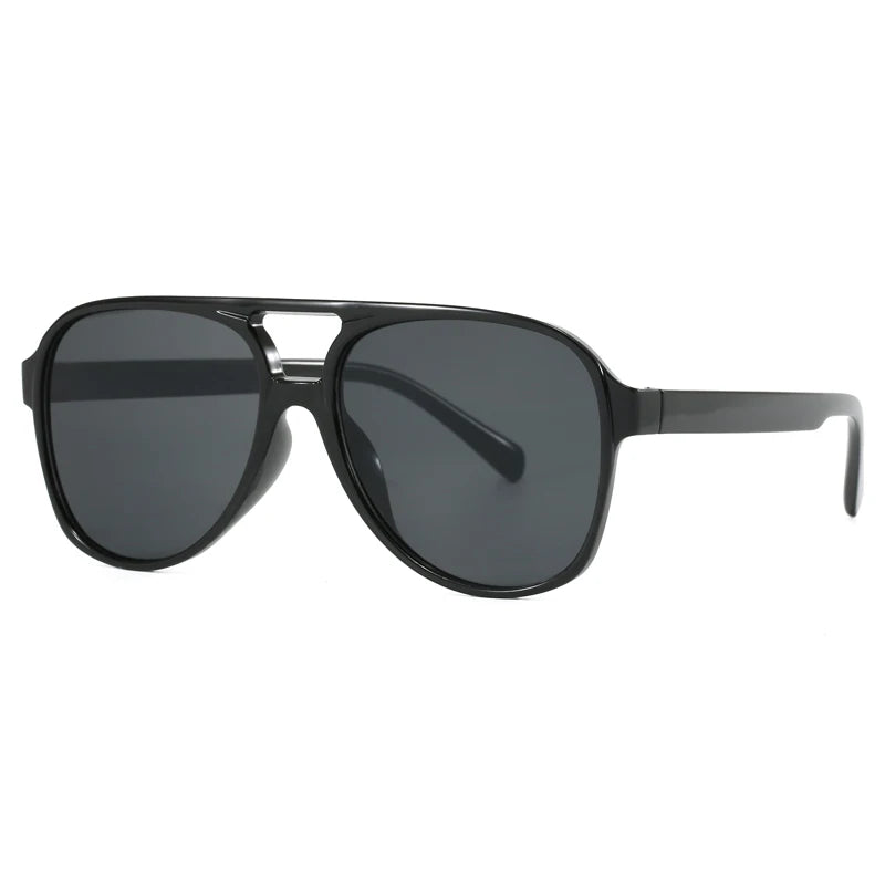 Lunettes de soleil carrées oversize pour femme – Verres dégradés UV400