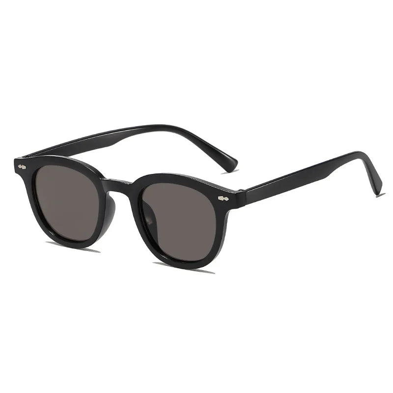 Lunettes de soleil carrées vintage unisexes – Style créateur mode 2026