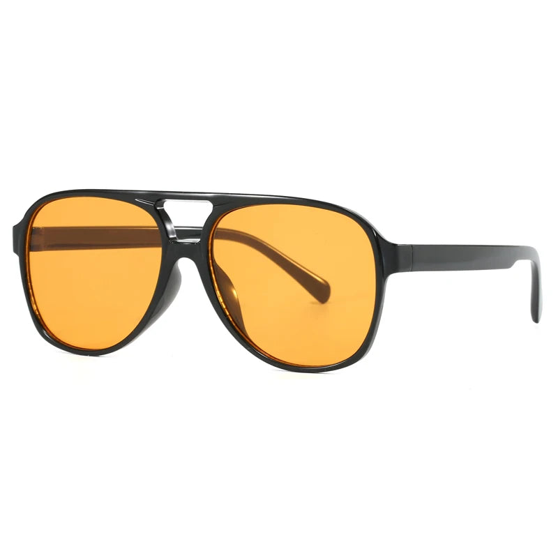 Lunettes de soleil carrées oversize pour femme – Verres dégradés UV400