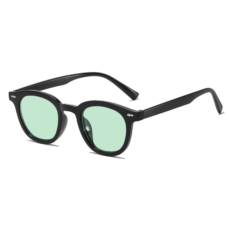 Lunettes de soleil carrées vintage unisexes – Style créateur mode 2026
