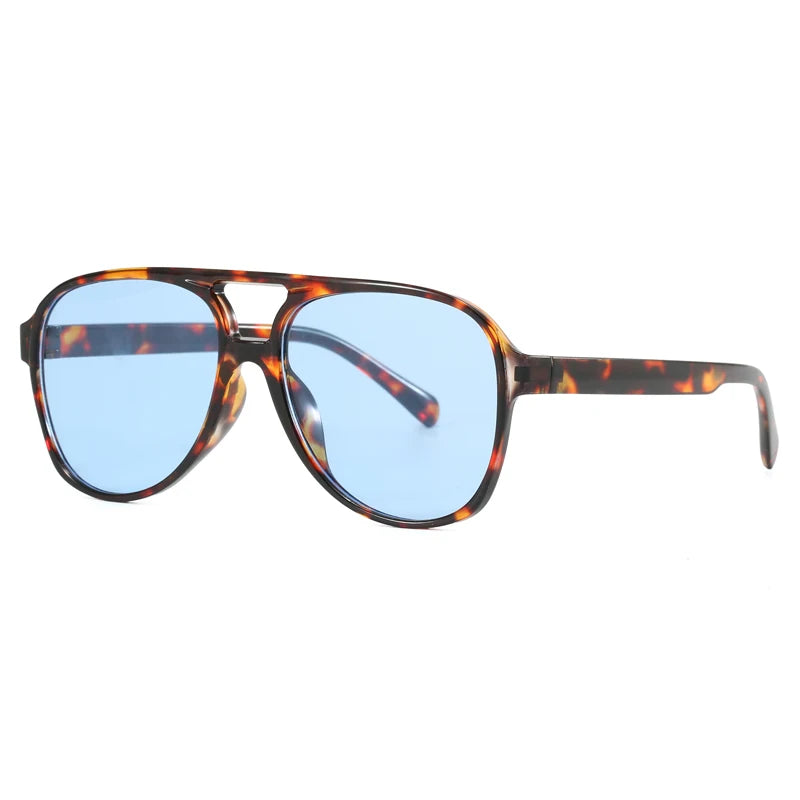 Lunettes de soleil carrées oversize pour femme – Verres dégradés UV400