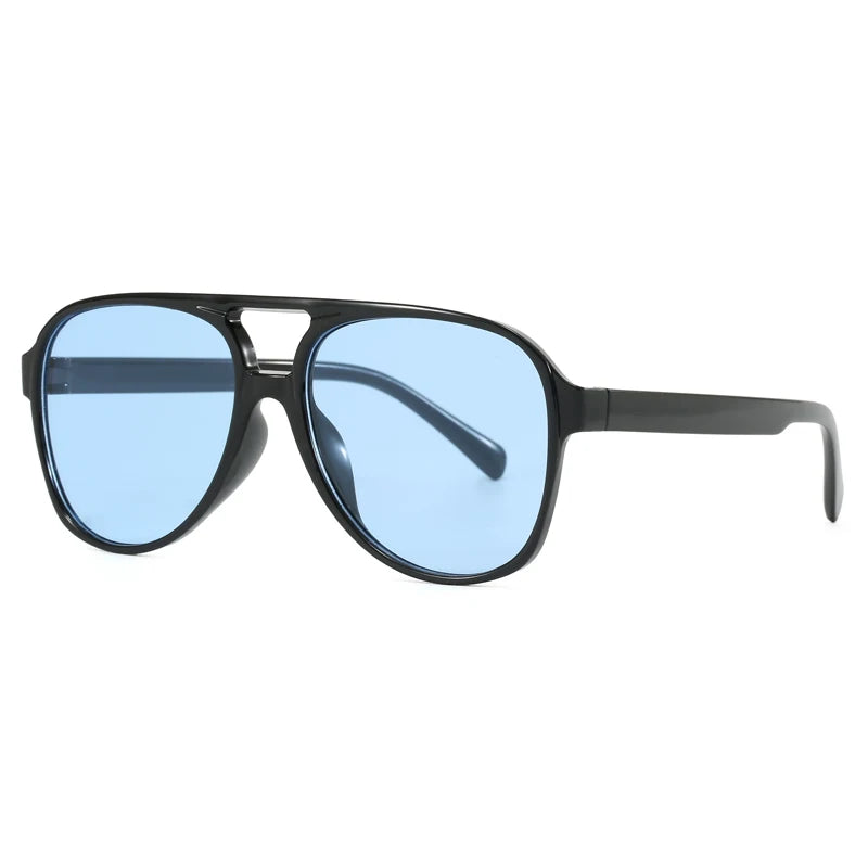 Lunettes de soleil carrées oversize pour femme – Verres dégradés UV400